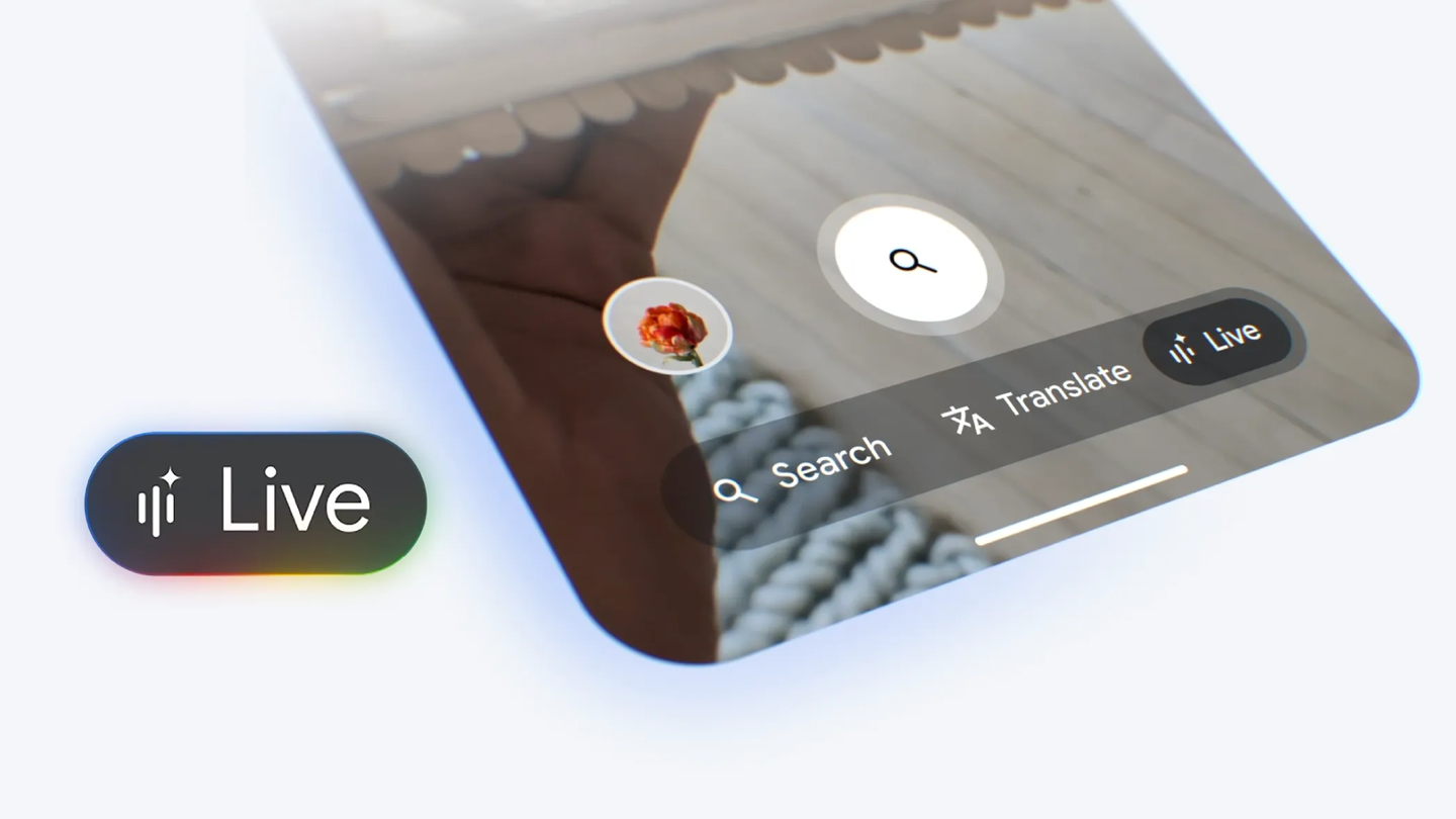 You can now have more fluid and expressive conversations when you go Live with Search.