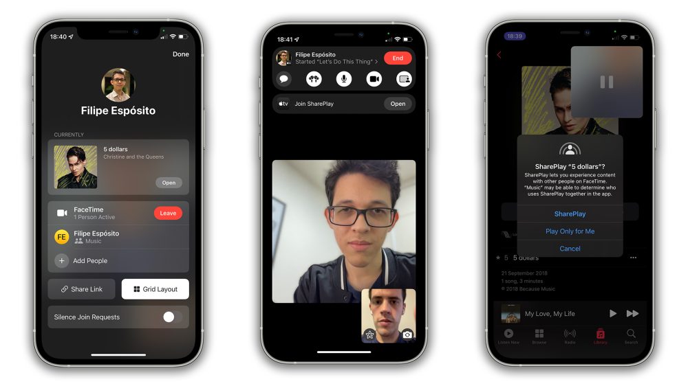 How To Use SharePlay In FaceTime On iPhone