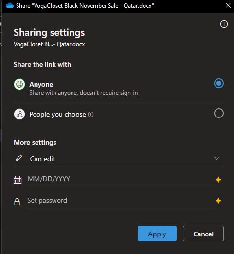 OneDrive Personal - More Settings on Windows 11 