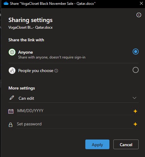 OneDrive Personal - More Settings on Windows 11