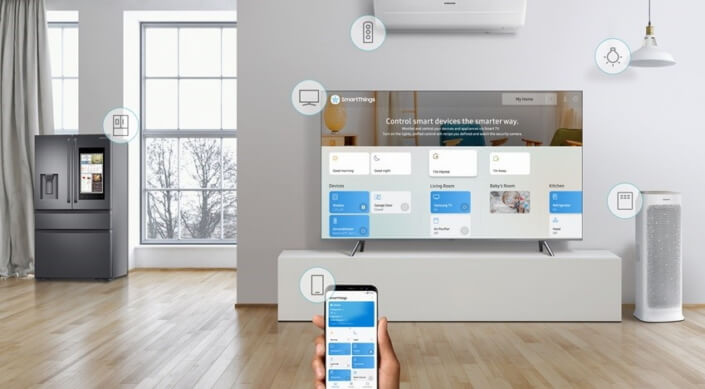 SmartThings connectivity across home appliances