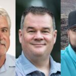 February 2025 NASA Ames Monthly Honorees Announced Images of the awardees of the NASA Ames Research Center award Stars of the Month, pictured from right to left: Michael Flynn, Ross Beyer, and Matt Johnson