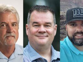 February 2025 NASA Ames Monthly Honorees Announced Images of the awardees of the NASA Ames Research Center award Stars of the Month, pictured from right to left: Michael Flynn, Ross Beyer, and Matt Johnson