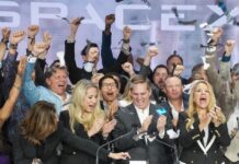 SpaceX IPO Sees Shares Surge Nearly 20% in Historic Market Debut SpaceX shares rise nearly 20% in historic IPO