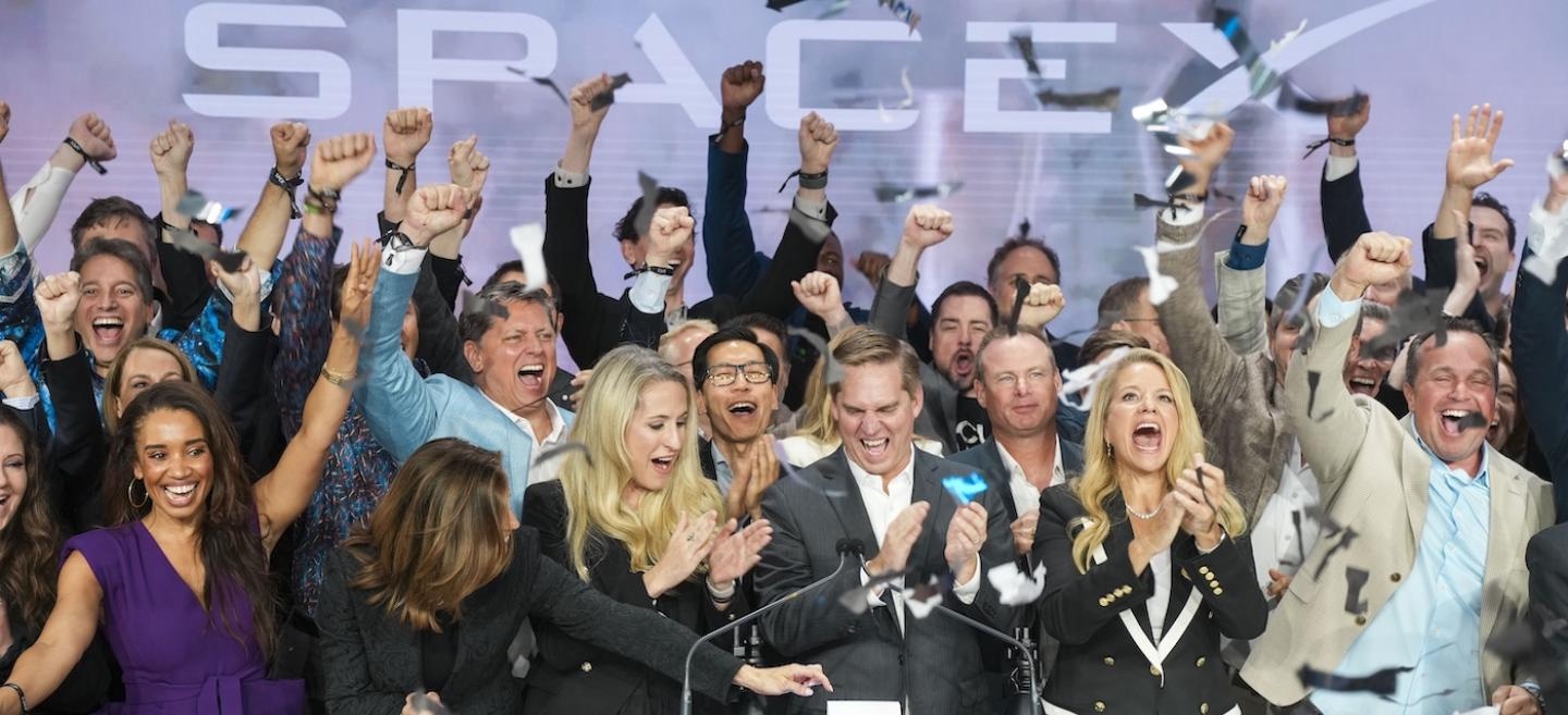 spacexipo celebration.jpeg SpaceX shares rise nearly 20% in historic IPO