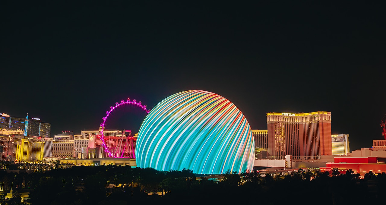Widescreen Wonder: Las Vegas Sphere Delivers Dazzling Displays