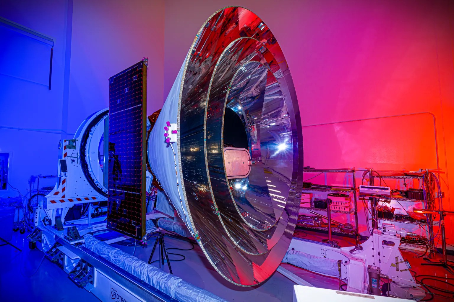 spherex cleanroom main.webp.jpeg NASA to Preview Sky-Mapping Space Telescope Ahead of Launch - NASA