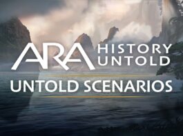 Ara: History Untold Releases Major Update and First DLC Ara: History Untold - Untold Scenarios Key Art