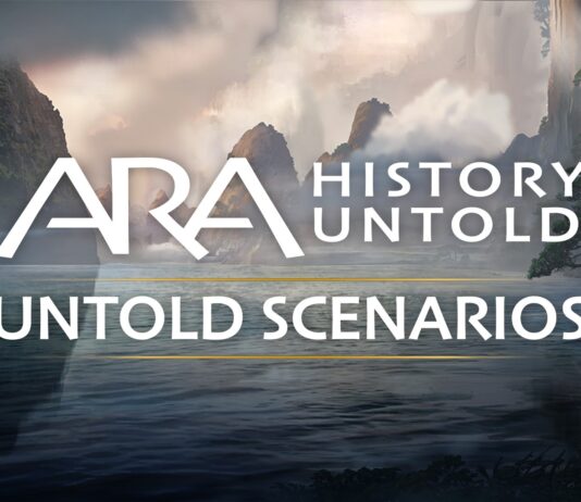 Ara: History Untold Releases Major Update and First DLC Ara: History Untold - Untold Scenarios Key Art