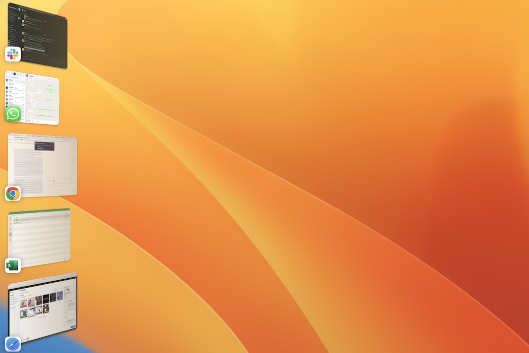 Use Stage Manager on mac Use Stage Manager on mac