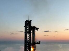 SpaceX’s Fifth Starship Launched; Super Heavy Booster Retrieved Uniquely SpaceX launches fifth Starship, catches Super Heavy booster