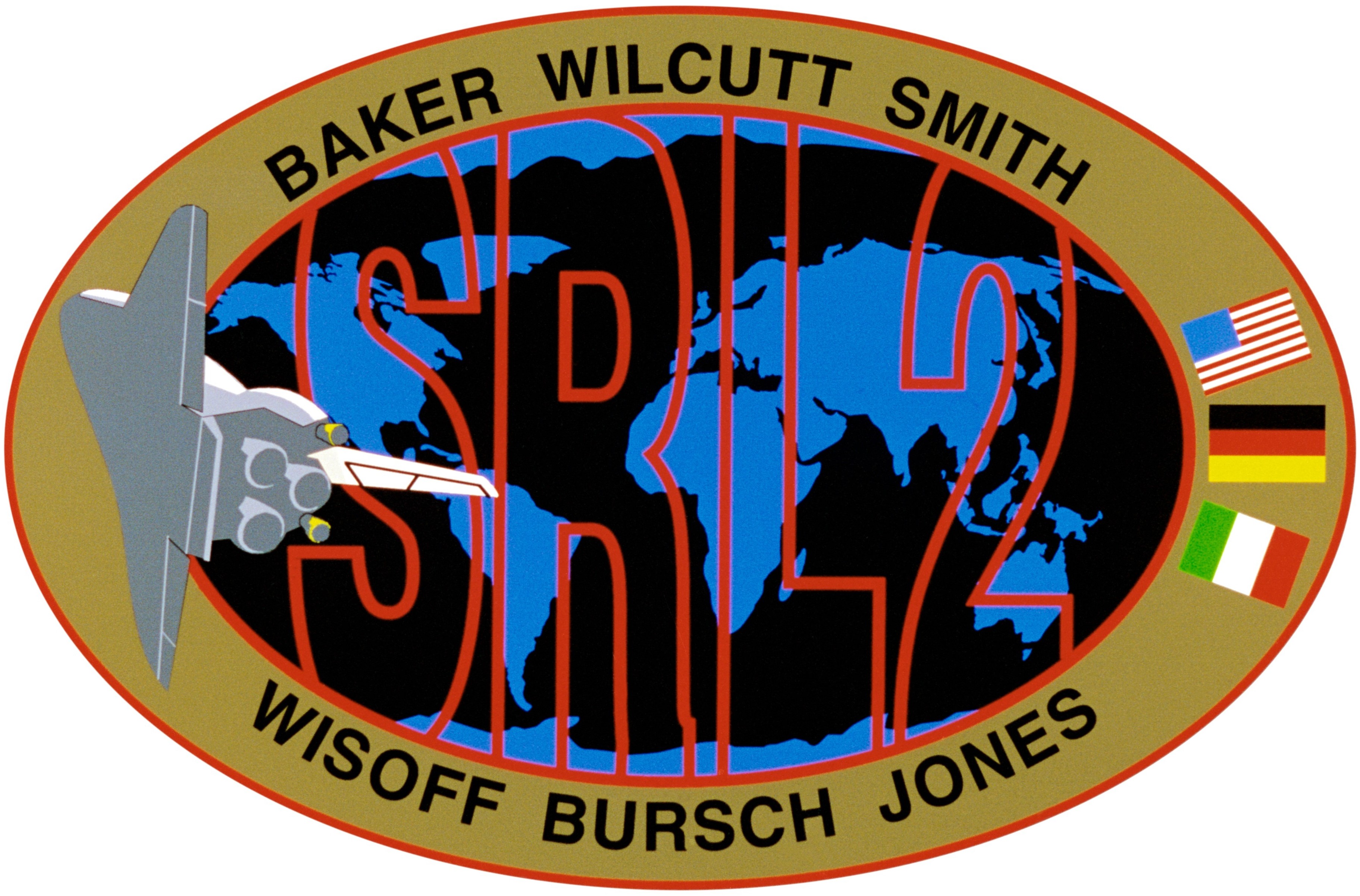 The STS-68 crew patch