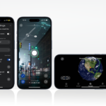 NASA’s Community-Driven App Tracks International Space Station Sightings A collage of three smart phones depicting various capabilities of the Spot the Station app.