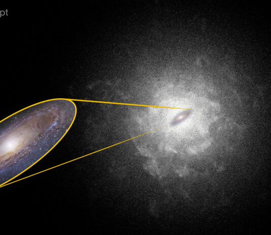 NASA’s Roman Telescope to Explore Ancient Galactic Remnants Galaxy Illustration