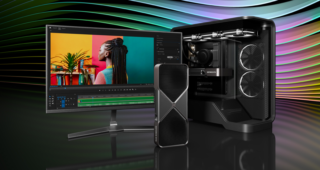 studio ai geforce rtx 50 series broadcast nv blog 1280x680 1.jpg Lights, Camera, Action: New NVIDIA Broadcast AI Features Now Streaming With GeForce RTX 50 Series GPUs