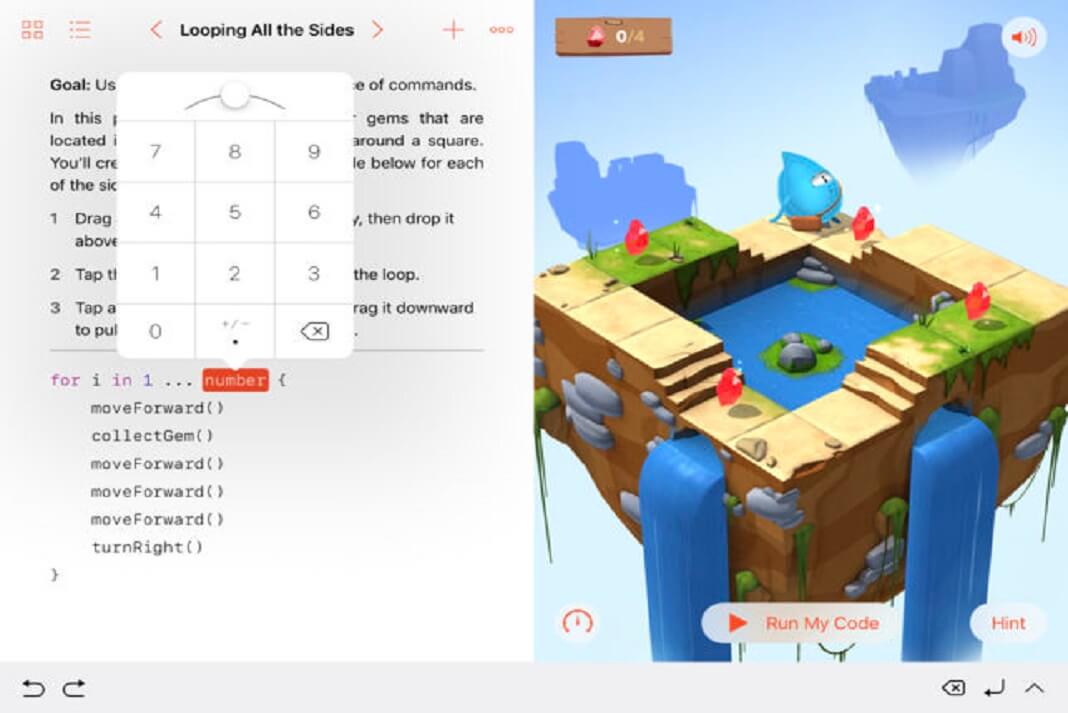 Swift Playgrounds app for iPad