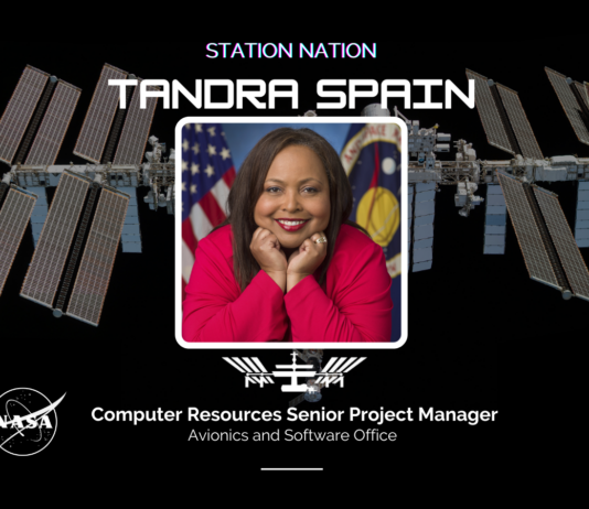 Introducing Tandra Gill Spain: NASA’s Avionics Software Project Manager Station Nation: Meet Tandra Gill Spain, Computer Resources Senior Project Manager in the Avionics and Software Office - NASA