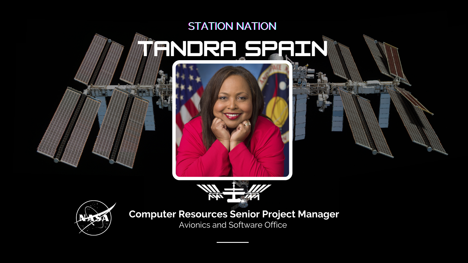 tandra spain.png Station Nation: Meet Tandra Gill Spain, Computer Resources Senior Project Manager in the Avionics and Software Office - NASA