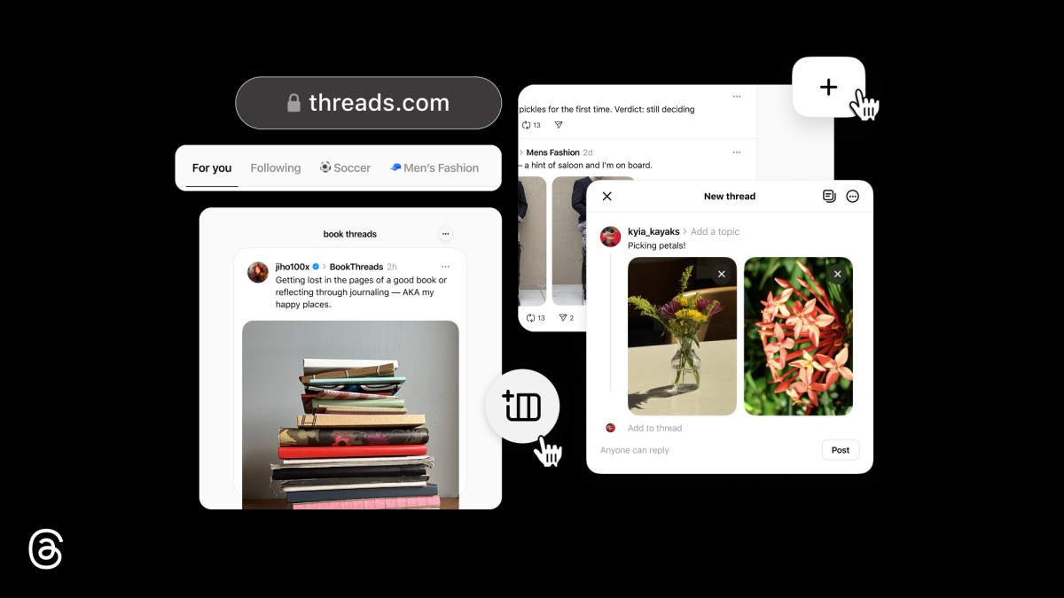 threads web updates header.jpg New Features for the Threads Web Experience | Meta