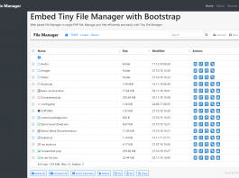 Web Based File Manager For Your Website Hosted On Cloud VPS