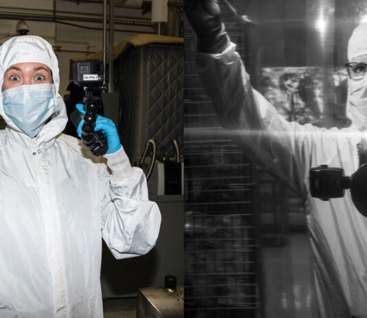 World Photo Day: NASA’s Goddard Photographers Uncovered Two pictures side by side. Desiree Stover, a lead documentary photographer on NASA