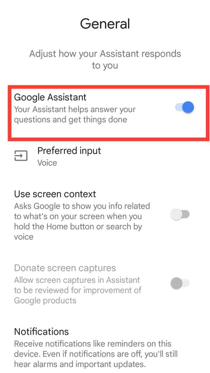 How To Turn Off Google Assistant On Android Phone