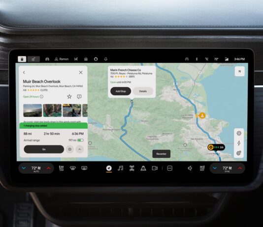 Rivian adopts Google Maps for its navigation system. Rivian is getting a new navigation system with Google Maps.