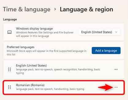 Remove Language In Windows 11