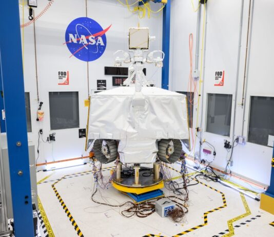 NASA Seeks Industry Partners for VIPER Moon Rover Collaboration NASA Logo