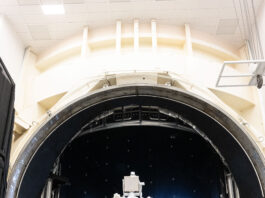 NASA Seeks Collaborator for VIPER Lunar Rover Project NASA’s VIPER (Volatiles Investigating Polar Exploration Rover) sits outside a testing chamber after completing its thermal vacuum testing in the fall of 2024.