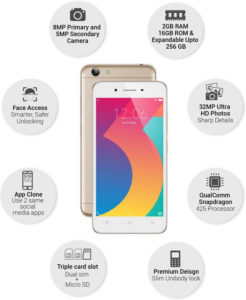 VIVO Y53i - Smartphones Under 10000 in India
