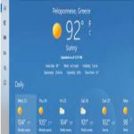 Change Weather Widget Temperature To Fahrenheit Or Celsius In Windows Change Weather Widget Temperature