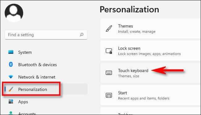 How To Change Touch Keyboard Themes On Windows 11?