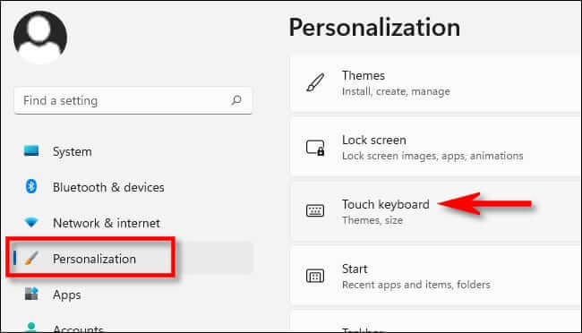 How To Change Touch Keyboard Themes On Windows 11?
