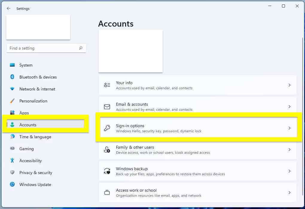 How To Remove Fingerprint Recognition Signin In Windows 11