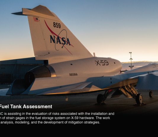 NASA’s NESC: Ongoing Technical Projects Unveiled NASA’s X-59 quiet supersonic research aircraft sits on the ramp at Lockheed Martin Skunk Works in Palmdale, California.