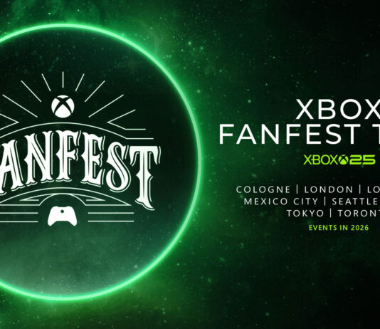 Xbox FanFest tours for 25th Anniversary celebration. FanFest hero Image
