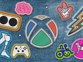 Xbox Collaborates Industry-Wide to Launch Accessible Gaming Initiative The Xbox logo as a patch sewn onto a denim jacket. The Xbox logo is surrounded by other patch versions of accessibility logos including the Xbox Adaptive Controller, the Game Accessibility Joyrider, the disability pride logo, and more.