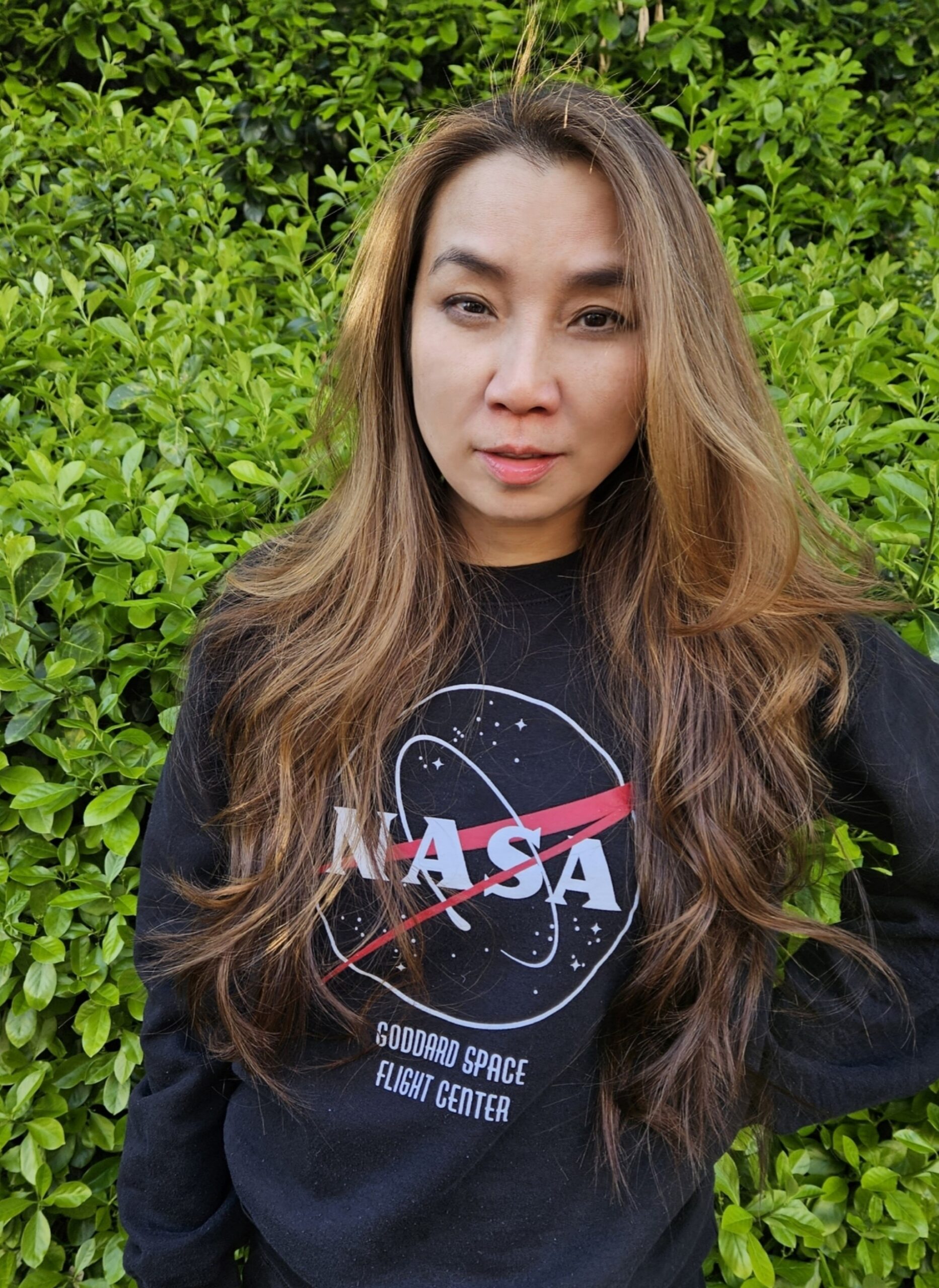 xiaoyi 1.jpg Xiaoyi Li in a shirt with NASA